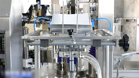 Pre-Made Pouch Packaging Machine