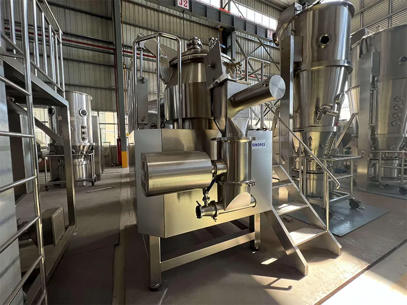Capsule equipment and granulation equipment for Levrana LLC solid preparation production line in Russia